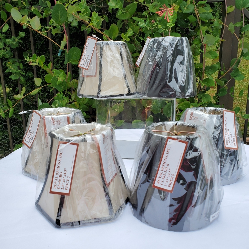 Chandelier Lamp Shades by Royal Designs,Inc.
